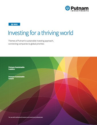 Investing for a thriving world