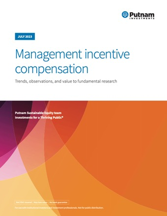Management incentive compensation: Trends, observations, and value to fundamental research