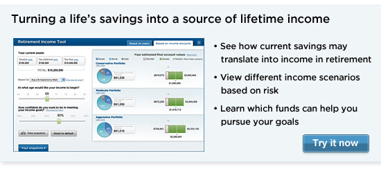 Putnam Retirement Income Tool
