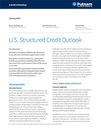 U.S. Structured Credit Outlook